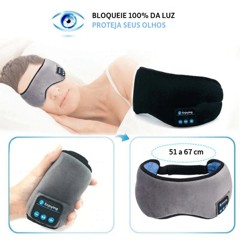 Máscara Inteligente Bluetooth - Reguladora de Sono