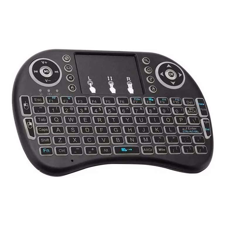 Mini Teclado Wireless USB com Touchpad - HelloExpress