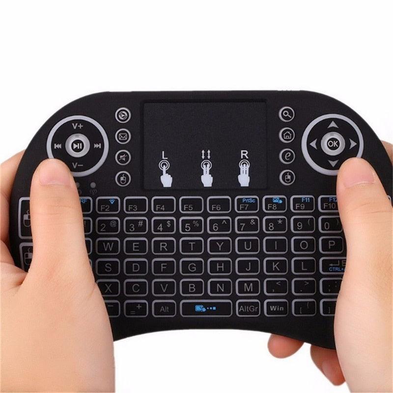 Mini Teclado Wireless USB com Touchpad - HelloExpress